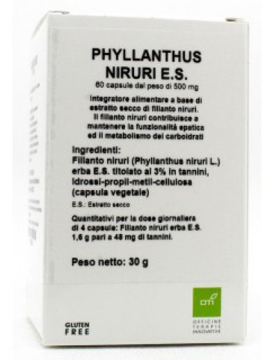 PHYLLANTHUS NIRURI ES 60CPS