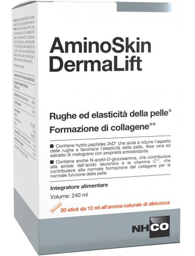Aminoskin Dermalift Integratore Collagene Pelle 20 Bustine