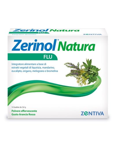 ZERINOL NATURA FLU 14BUST