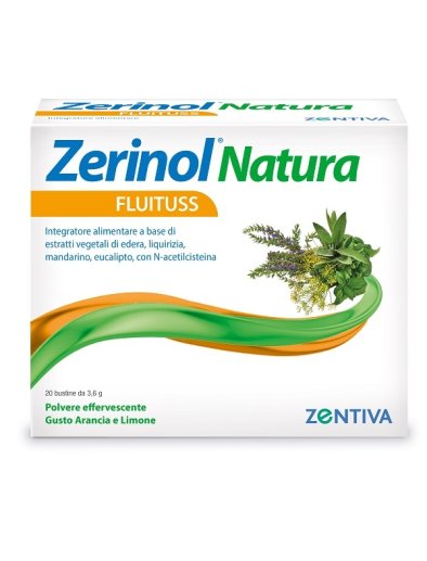 ZERINOL NATURA FLUITUSS 20BUST