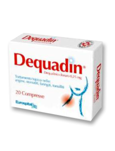 DEQUADIN*20 cpr 0,25 mg