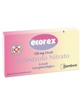 ECOREX*6 ovuli vaginali 150 mg