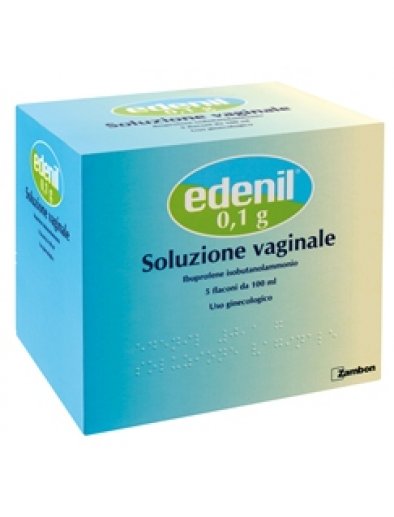 EDENIL*soluzione vaginale 5 flaconi 0,1 g 100 ml