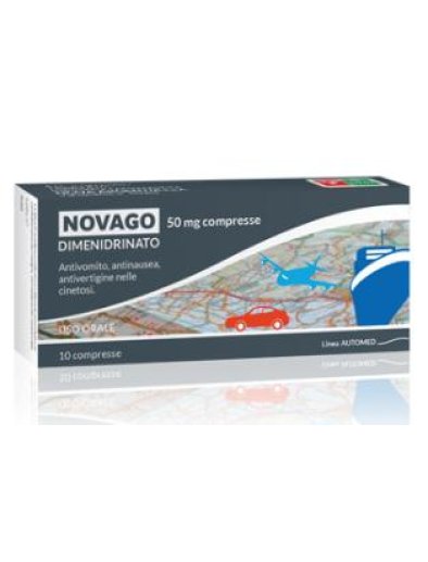 NOVAGO*10 cpr 50 mg
