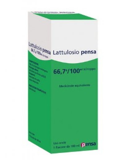 LATTULOSIO (PENSA PHARMA)*sciroppo 180 ml 66,7 g/100 ml flacone