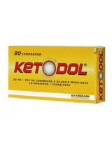 Ketodol 25 mg ketoprofene 20 compresse