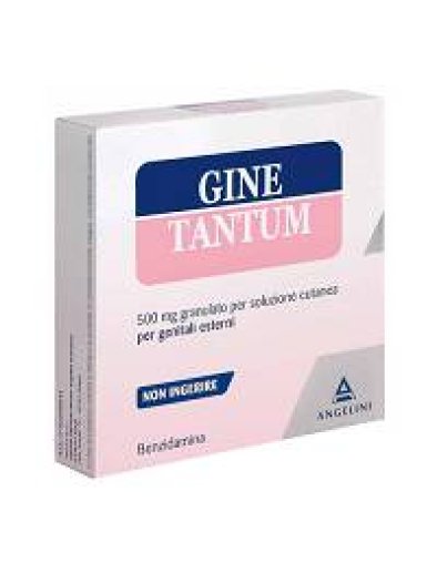 GINETANTUM*10 bust polv vag 500 mg