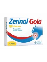 ZERINOL GOLA LIMONE*18 pastiglie 20 mg