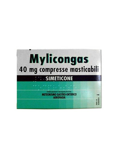 MyliconGas 40 mg Simeticone 50 compresse masticabili