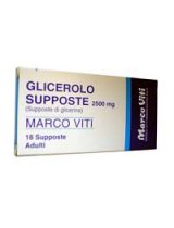 GLICEROLO (MARCO VITI)*AD 18 supp 2.250 mg