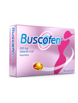 BUSCOFEN* 200 mg ibuprofene 12 capsule gelatine molli