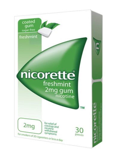 NICORETTE*30 gomme mast 2 mg