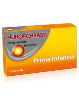 NUROFENBABY*10 supp 60 mg prima infanzia