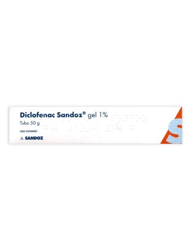 DICLOFENAC (SANDOZ)* 1% GEL ANTINFIAMMATORIO 50 G