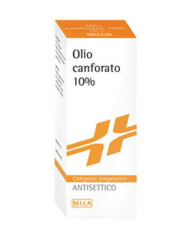 CANFORA (SELLA)*soluz cutanea oleosa 100 g 10%