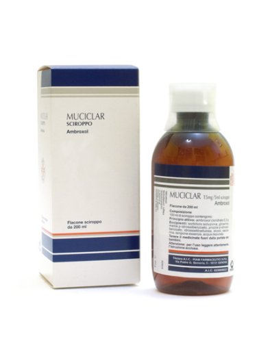 MUCICLAR*scir 200 ml 15 mg/5 ml