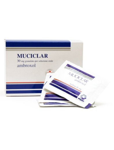 MUCICLAR*30 bust grat 30 mg