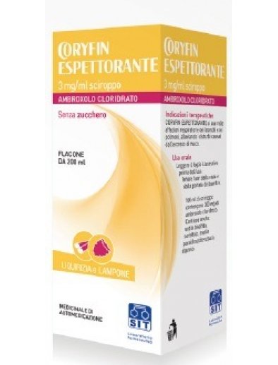 CORYFIN ESPETTORANTE*scir 200 ml 3 mg/ml