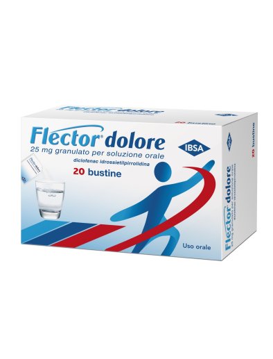 FLECTOR DOLORE*orale grat 20 bust 25 mg