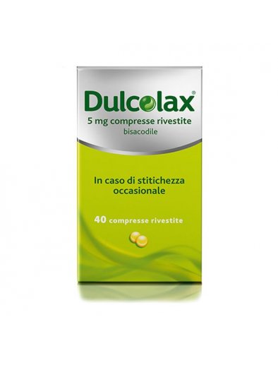 Dulcolax 5 mg Bisacodile 40 Compresse Rivestite