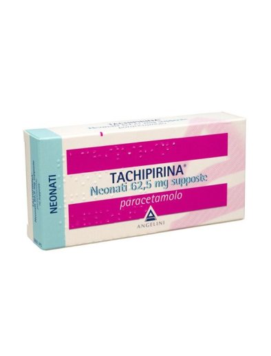 TACHIPIRINA*NEONATI 10 supp 62,5 mg