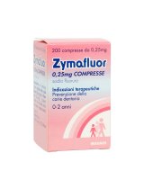 ZYMAFLUOR*200 cpr 0,25 mg