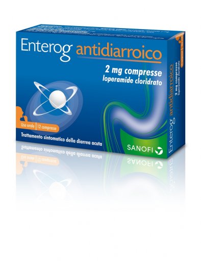 ENTEROG ANTIDIARROICO*12 cpr 2 mg