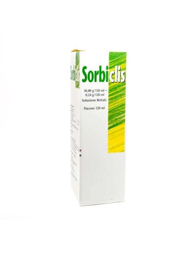 SORBICLIS*AD 1 clisma 120 ml 36 g + 0,24 g soluz rett