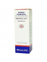 SODIO FOSFATO (MARCO VITI)*1 flacone 120 ml 16% + 6% soluz rett