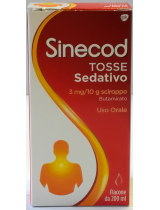 SINECOD TOSSE SEDATIVO*1 flacone 200 ml 3 mg/10 g sciroppo