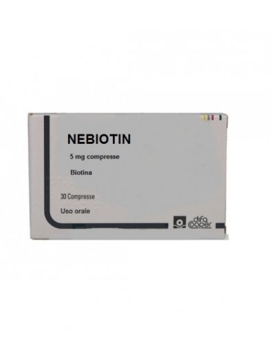 NEBIOTIN*30 cpr 5 mg