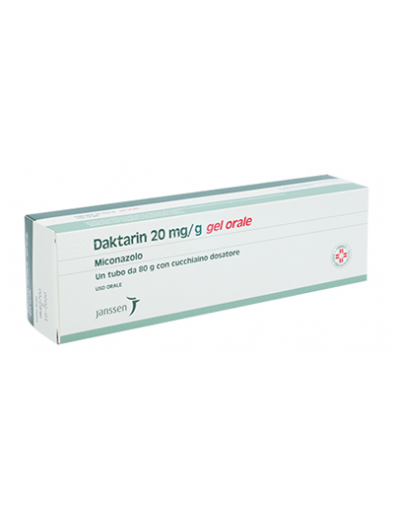 DAKTARIN GEL ORALE 80G 20MG/G