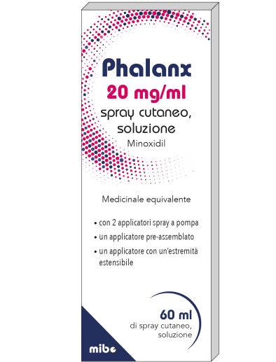 PHALANX*spray cutaneo soluzione 60 ml 20 mg/ml 1 flacone