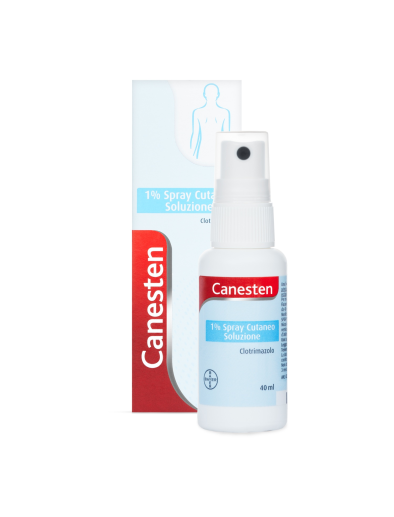 CANESTEN*spray cutaneo 40 ml 1% con pompa dosatrice