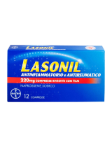 LASONIL ANTINFIAMMATORIO E ANTIREUMATICO*12 cpr riv 220 mg