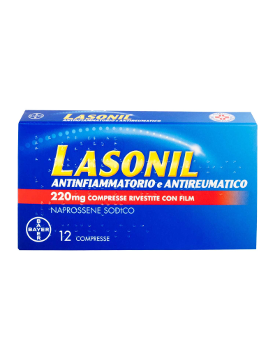 LASONIL ANTINFIAMMATORIO E ANTIREUMATICO*12 cpr riv 220 mg