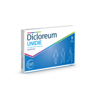 Dicloreum Unidie 8 cerotti medicati 136 mg Ibuprofene 