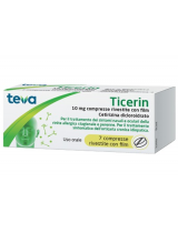 TICERIN*7 cpr riv 10 mg