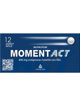 MOMENTACT* 400 mg ibuprofene 12 comprese rivestite 