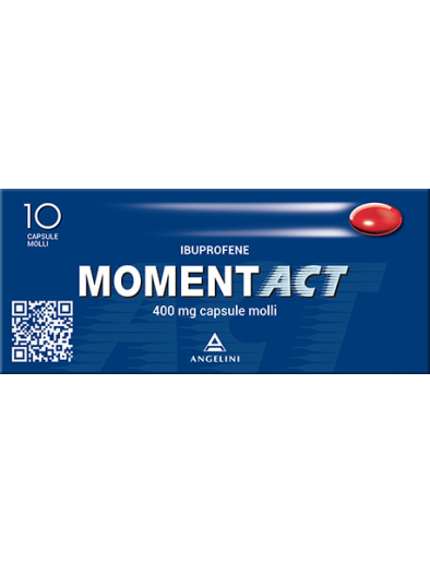 Moment Act 400 mg Ibuprofene 10 capsule molli