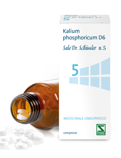 KALIUM PHOSPHORICUM D6 SALE DR.SCHUSSLER N.5*D6 200 cpr flacone