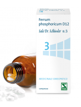FERRUM PHOSPHORICUM D12 SALE DR.SCHUSSLER N.3*D12 200 cpr flacone
