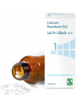 CALCIUM FLUORATUM D12 SALE DR.SCHUSSLER N.1*D12 200 cpr flacone