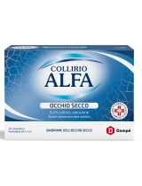 COLLIRIO ALFA OCCHIO SECCO* 0,4% acido ialuronico 20 monodose idratanti e umettanti