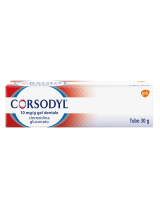 CORSODYL*gel dentale tubo 30 g 1 g/100 g