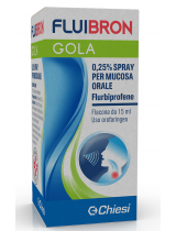 Fluibron Gola Antinfiammatorio Spray Mucosa Orale 15 ml 