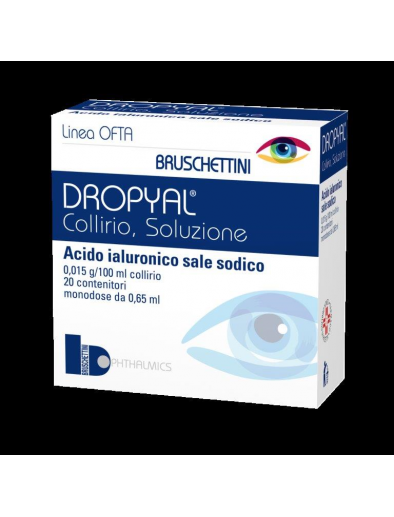 DROPYAL*20 monodosi collirio 0,65 ml 0,015 g/100 ml