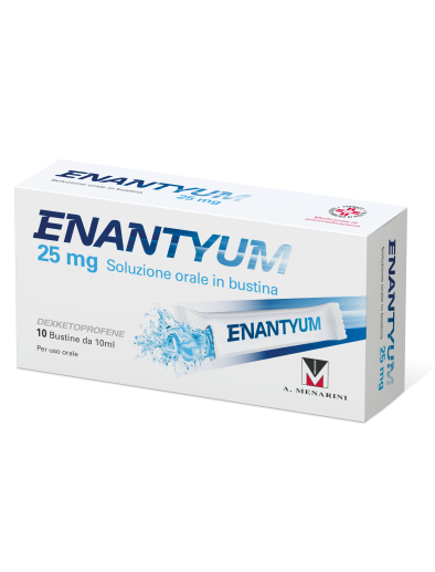 ENANTYUM*orale soluz 10 bust monod 25 mg 10 ml