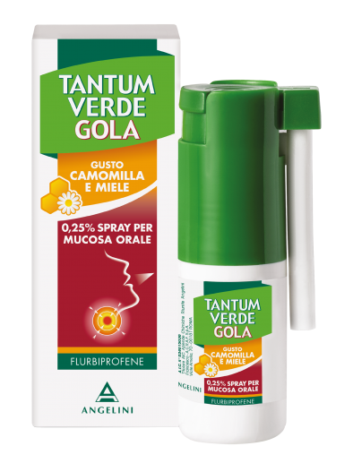 Tantum Verde Gola 0,25% flurbiprofene spray 15 ml 