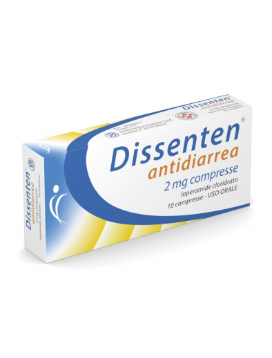 DISSENTEN ANTIDIARREA*10 cpr 2 mg